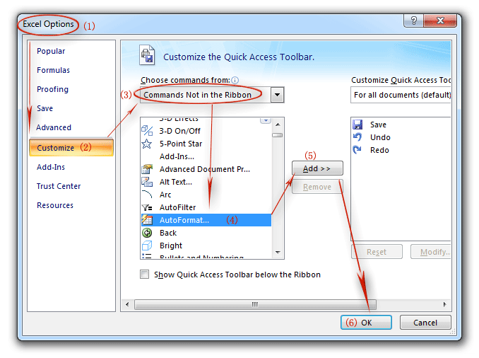 Add AutoFormat into QAT