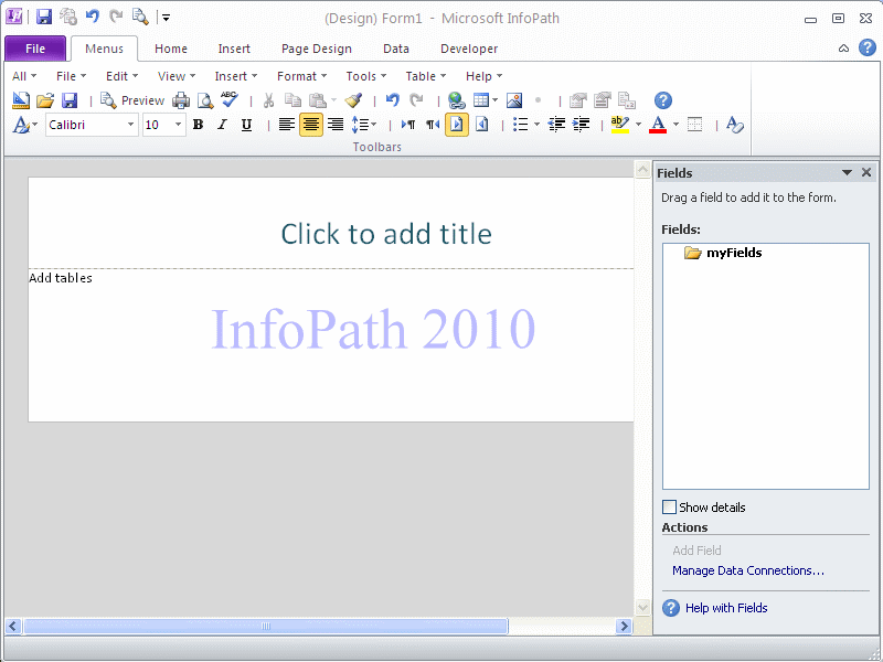 InfoPath2010-demo-menus