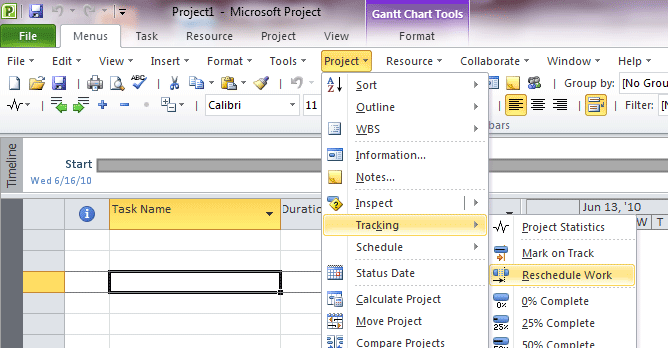 Screen Shot of Classic Menu for PowerPoint 2010